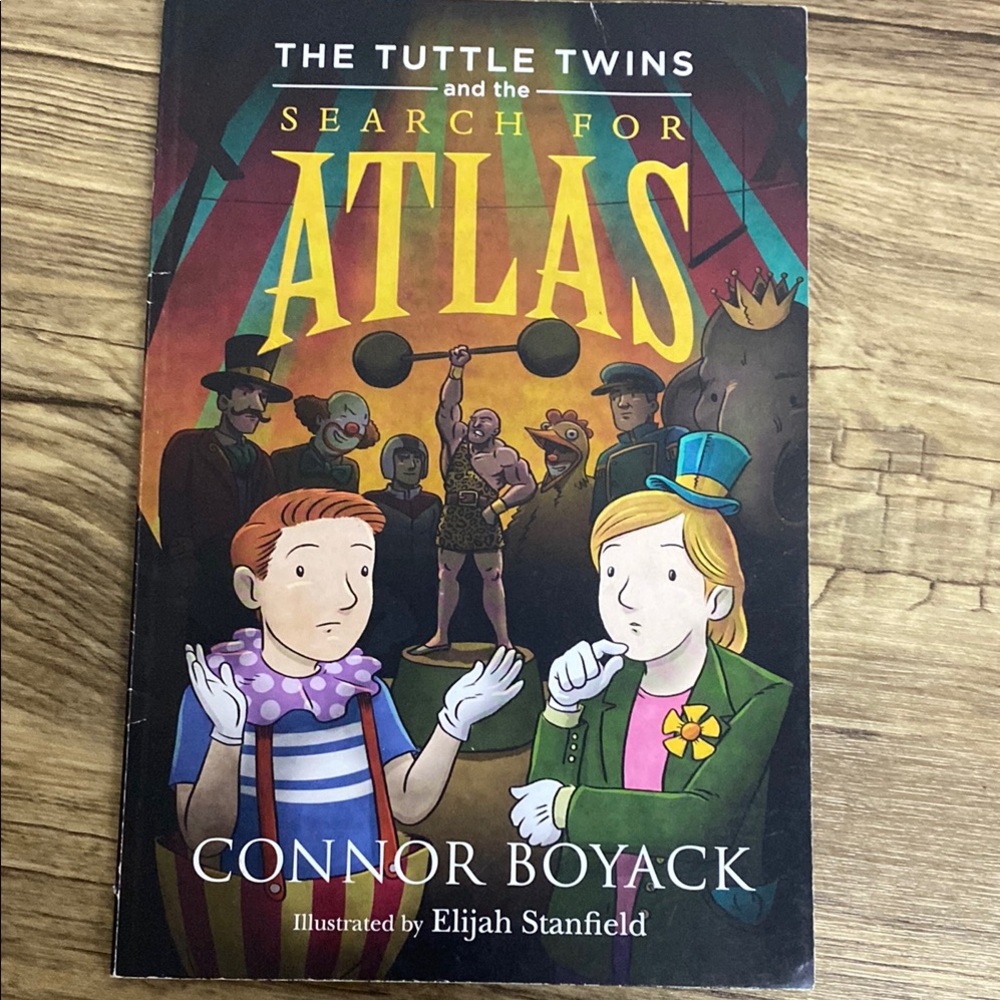 The Tuttle Twins and the Search for Atlas - Kids Book (Multicolor)